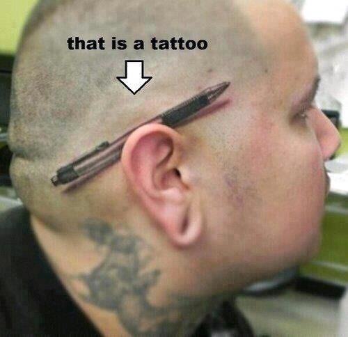 gambar-tatto-aneh-seperti-nyata