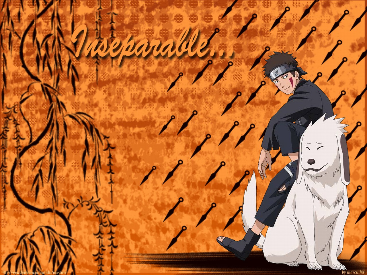 Kiba and Akamaru