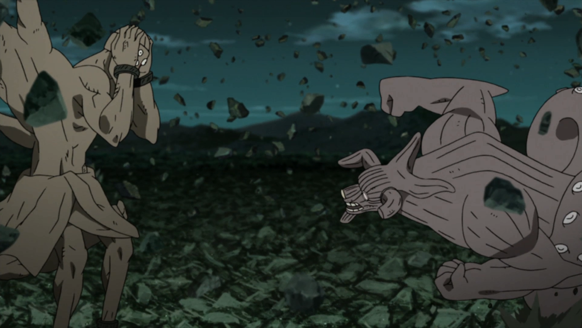 B attacks Gedo Mazo 1
