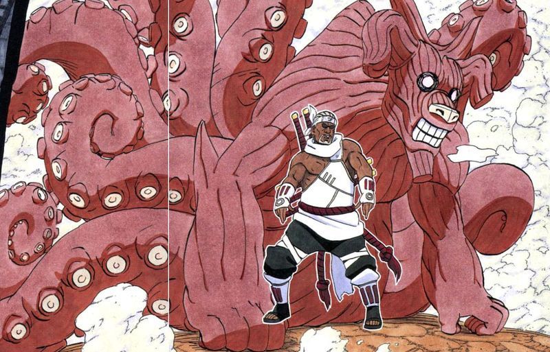 naruto eight tailed ox