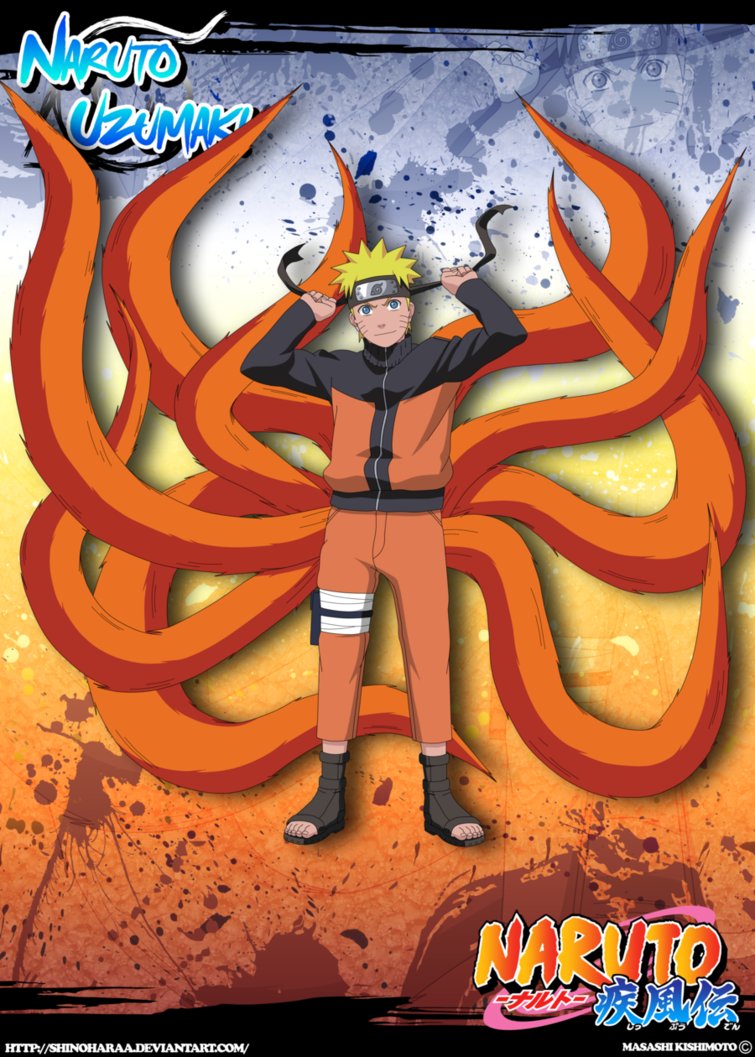 naruto uzumaki  kyuubi jinchuuriki  by shinoharaa-d4oiix8