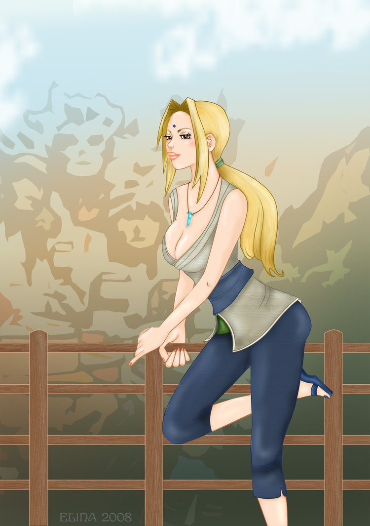 Naruto  Tsunade by Karachuu