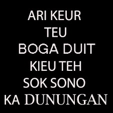 DP BBM SUNDA LUCU DUIT SONO