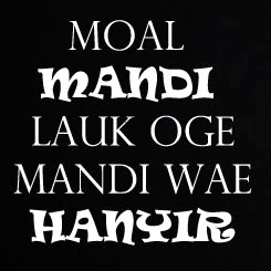 DP BBM SUNDA LUCU MOAL MANDI